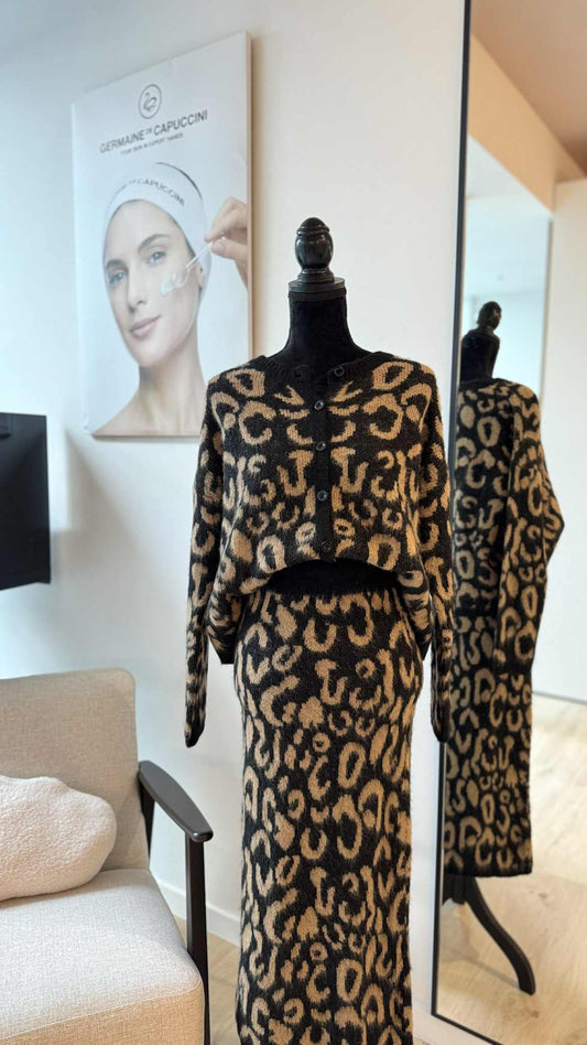 Elisa long sleeve - leopard